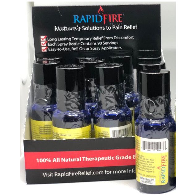 Lemongrass or Wintergreen Topical Analgesic 10ct Roll-ons