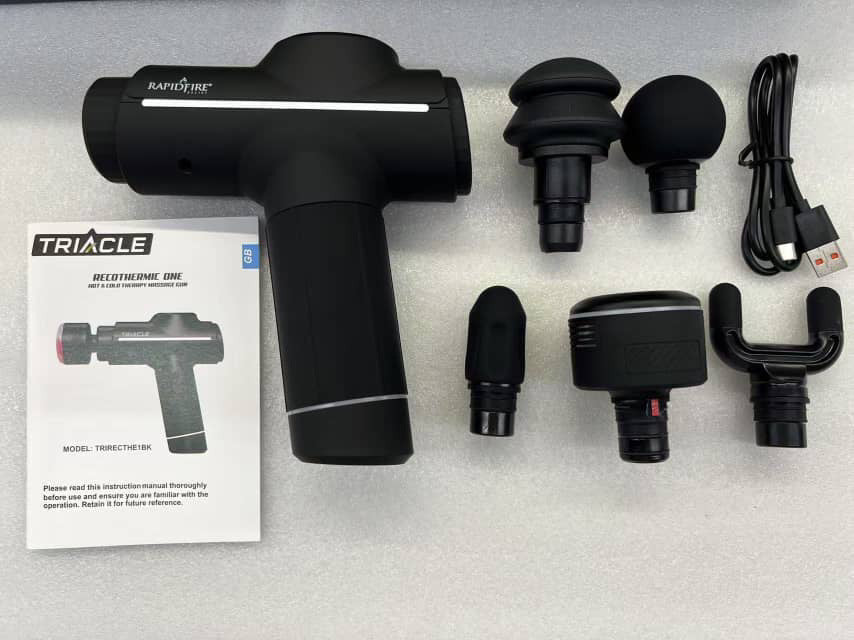 Rapid Fire Hot/Cold Massage Gun